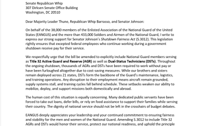 EANGUS Advocates for Fairness During the Government Shutdown
